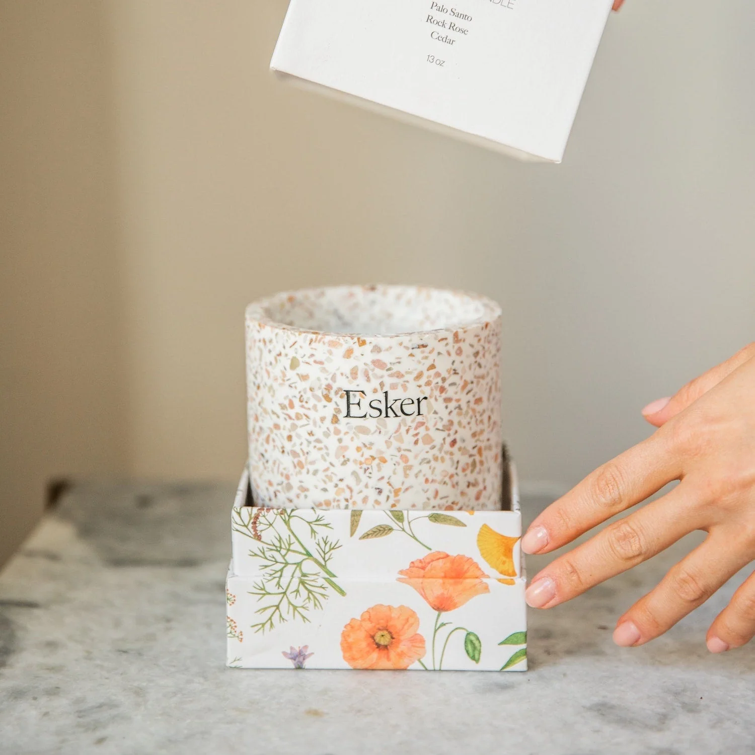 Terrazzo Plantable Candle - Image 4