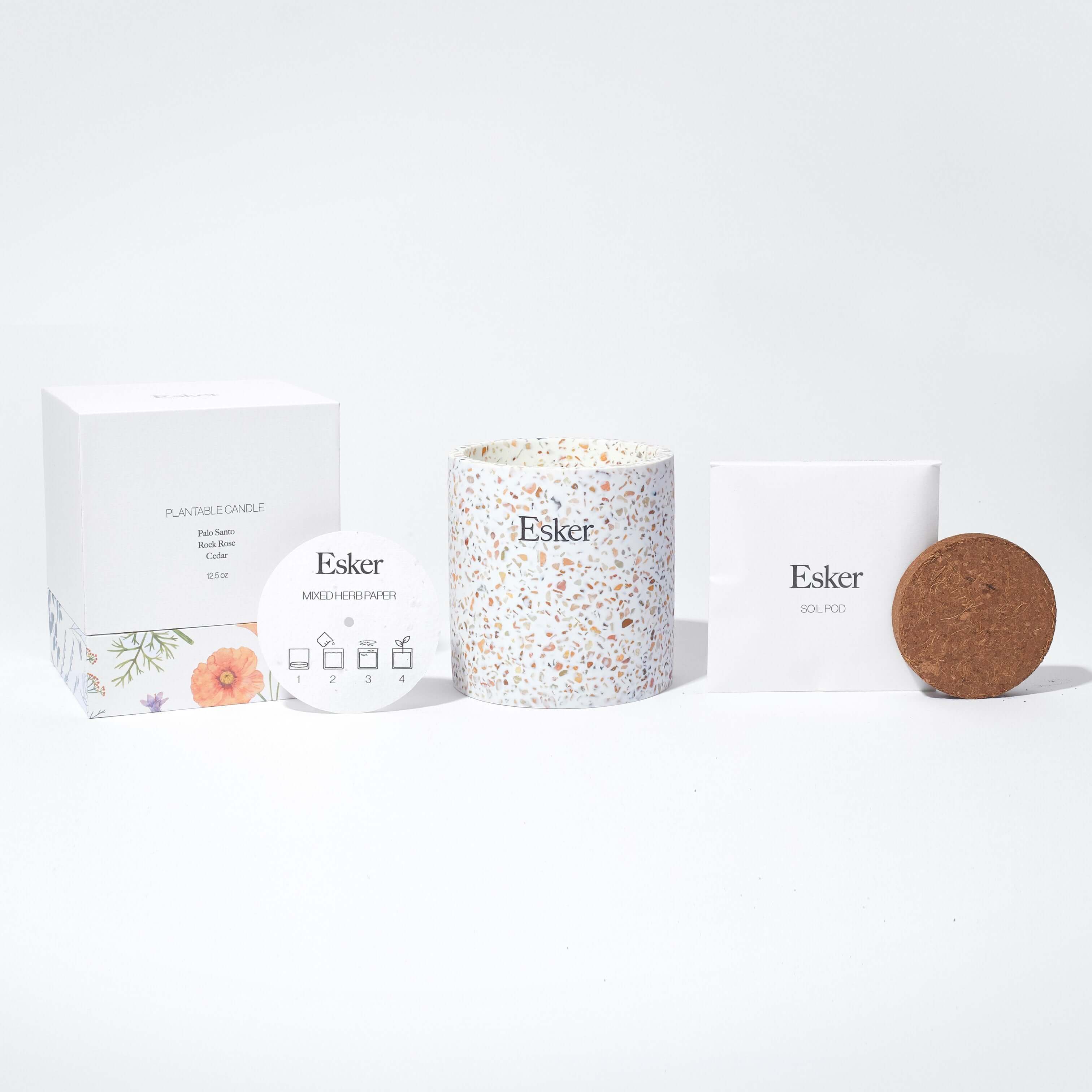 Terrazzo Plantable Candle - Image 6