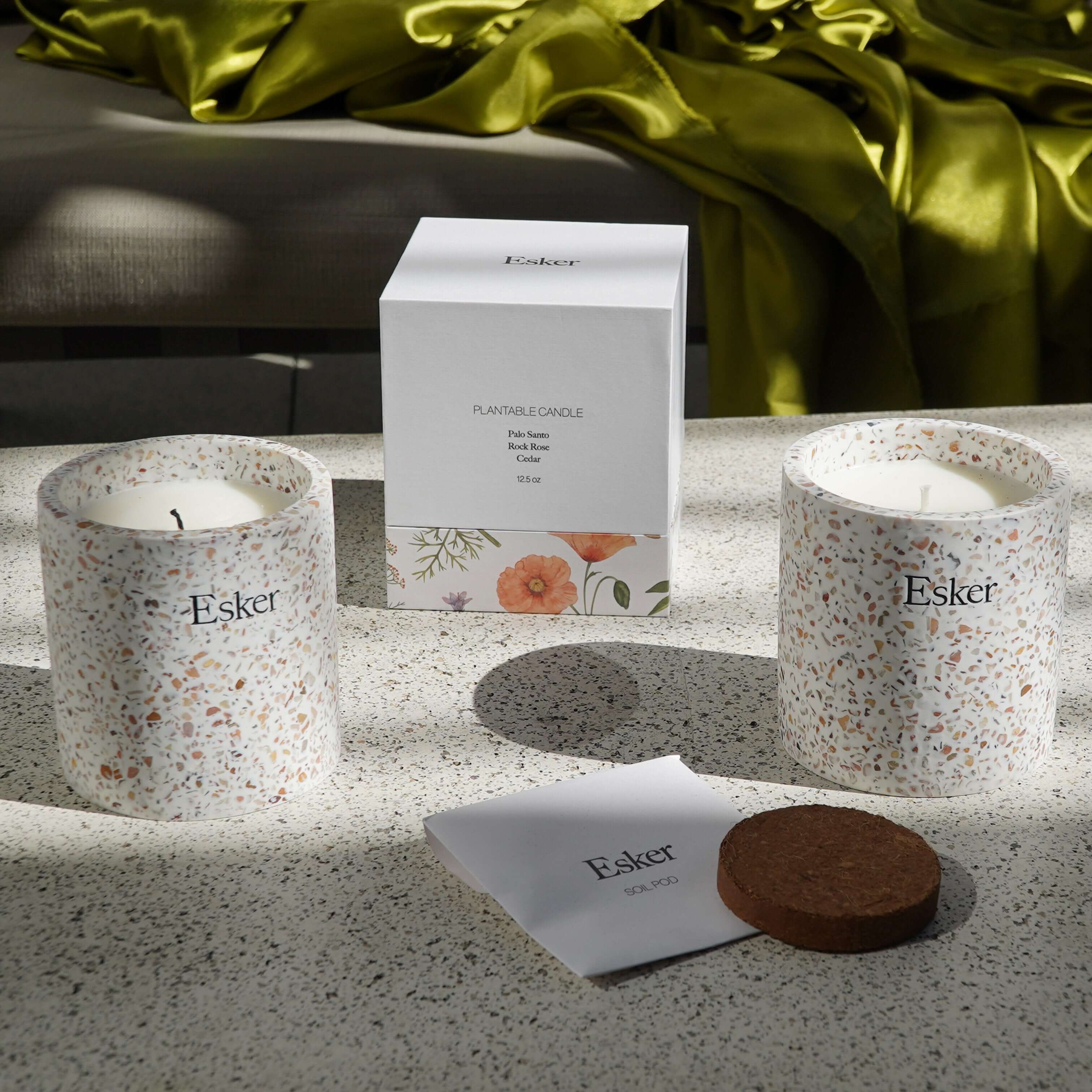 Terrazzo Plantable Candle - Image 7